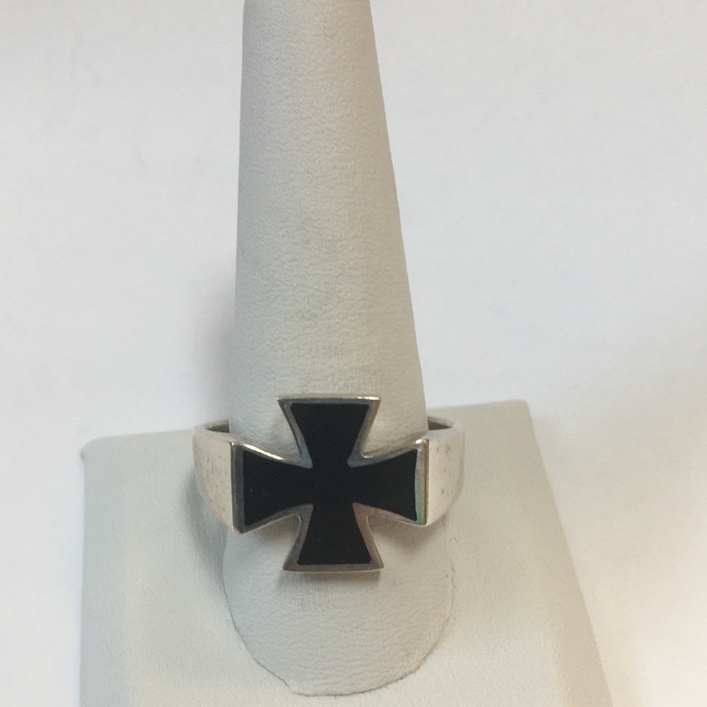 Sterling Silver Maltese Ring